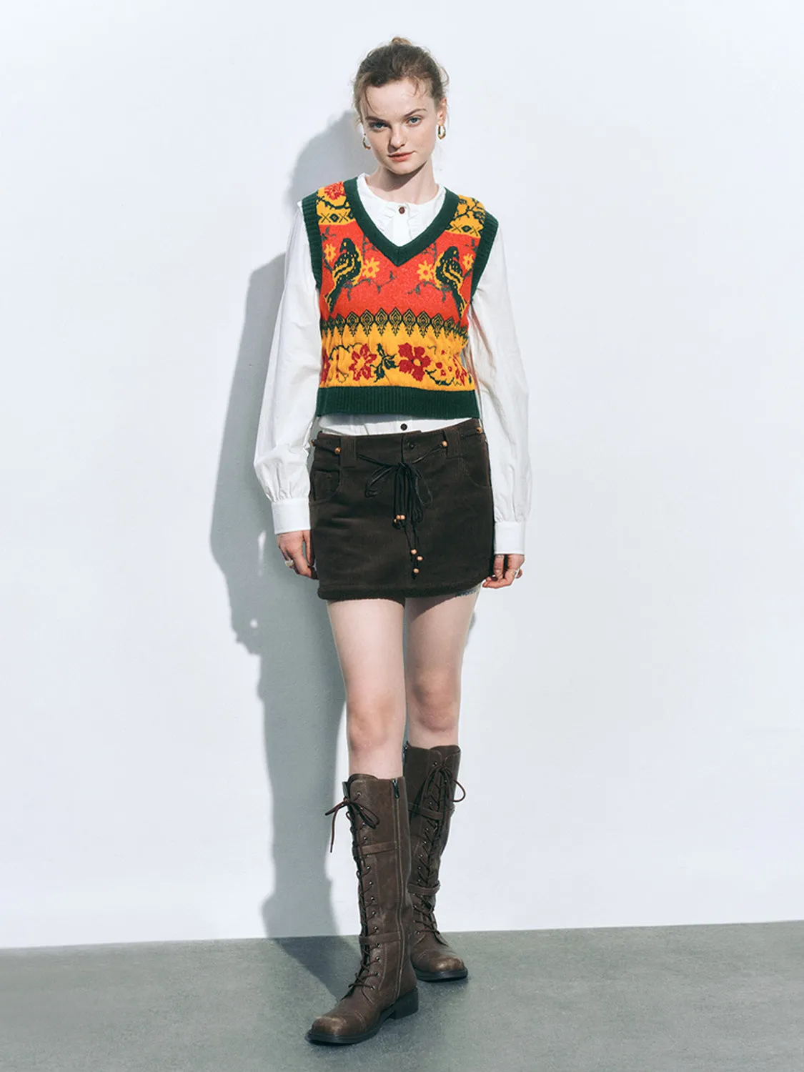 Regular Knitted Vests sold by Urban Revivo product image thumbnail 4