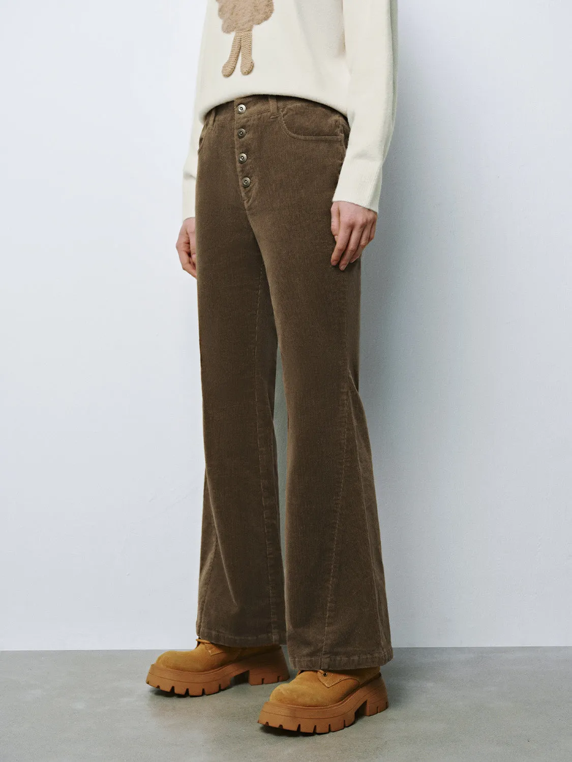 Skinny Flare Pants sold by Urban Revivo product image thumbnail 3
