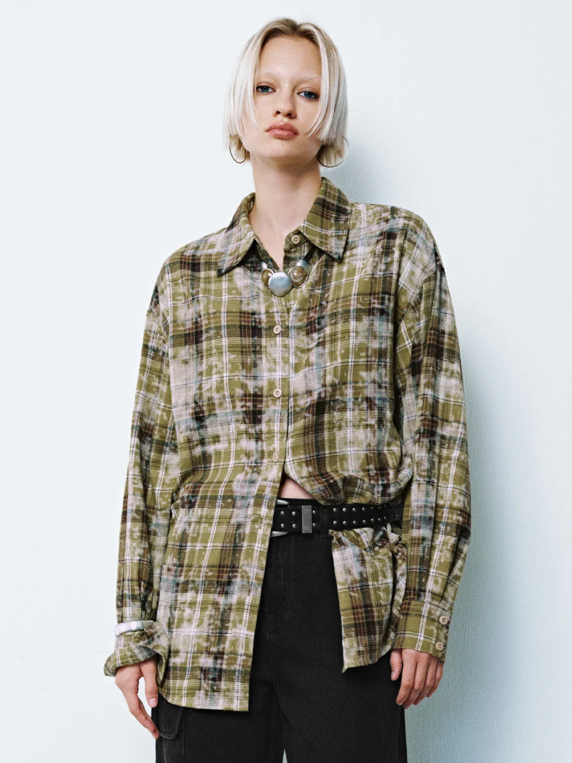 Plaid Long Sleeve Shirts sold by Urban Revivo
