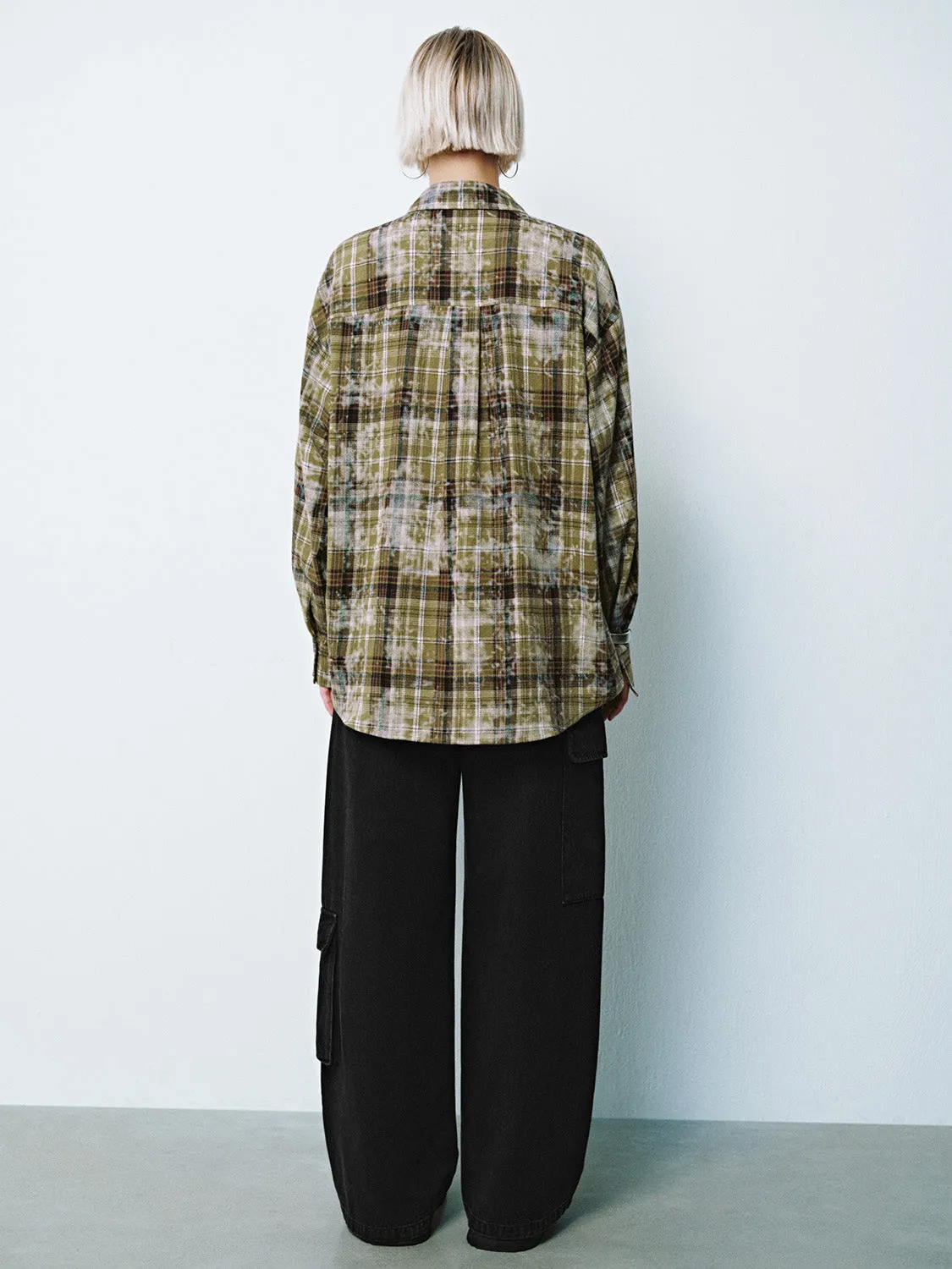 Plaid Long Sleeve Shirts sold by Urban Revivo product image thumbnail 3