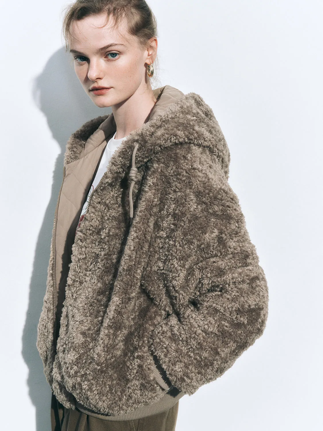 Hoodie Teddy Jackets sold by Urban Revivo product image thumbnail 5