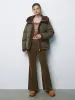 Quilted Down Puffer Shearling Jackets sold by Urban Revivo