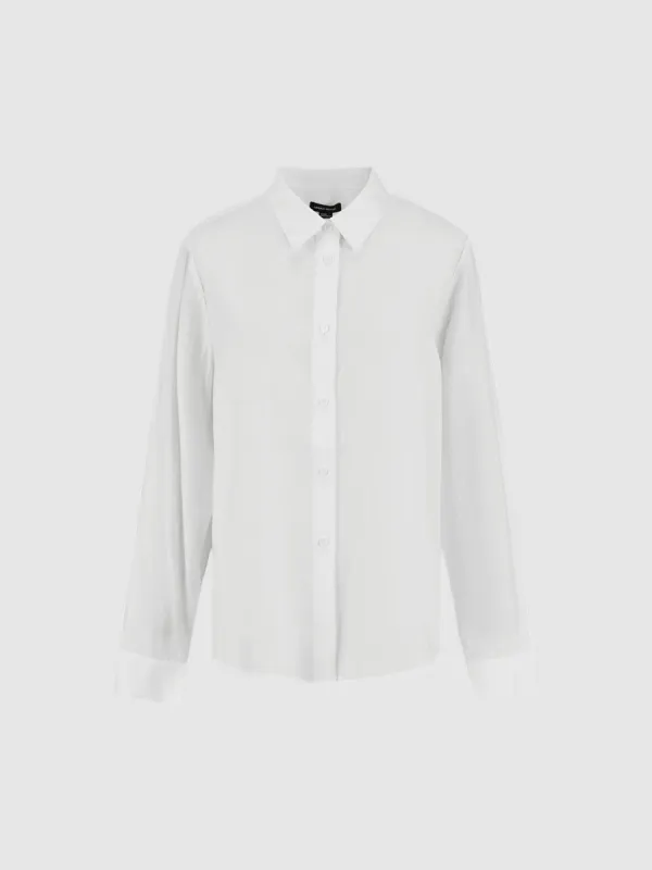 Loose Button Up Shirts sold by Urban Revivo