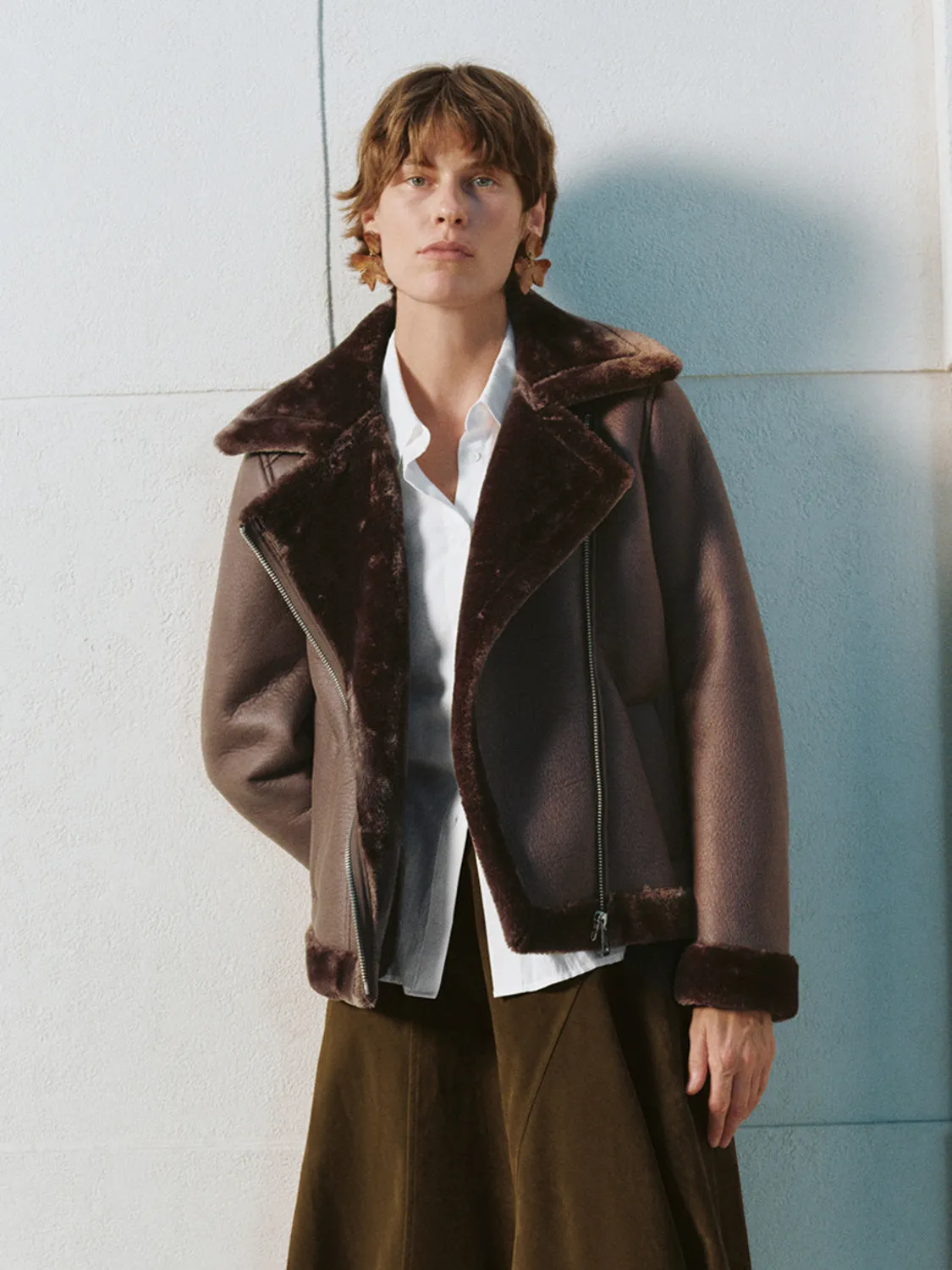 Leather Shearling Jackets sold by Urban Revivo