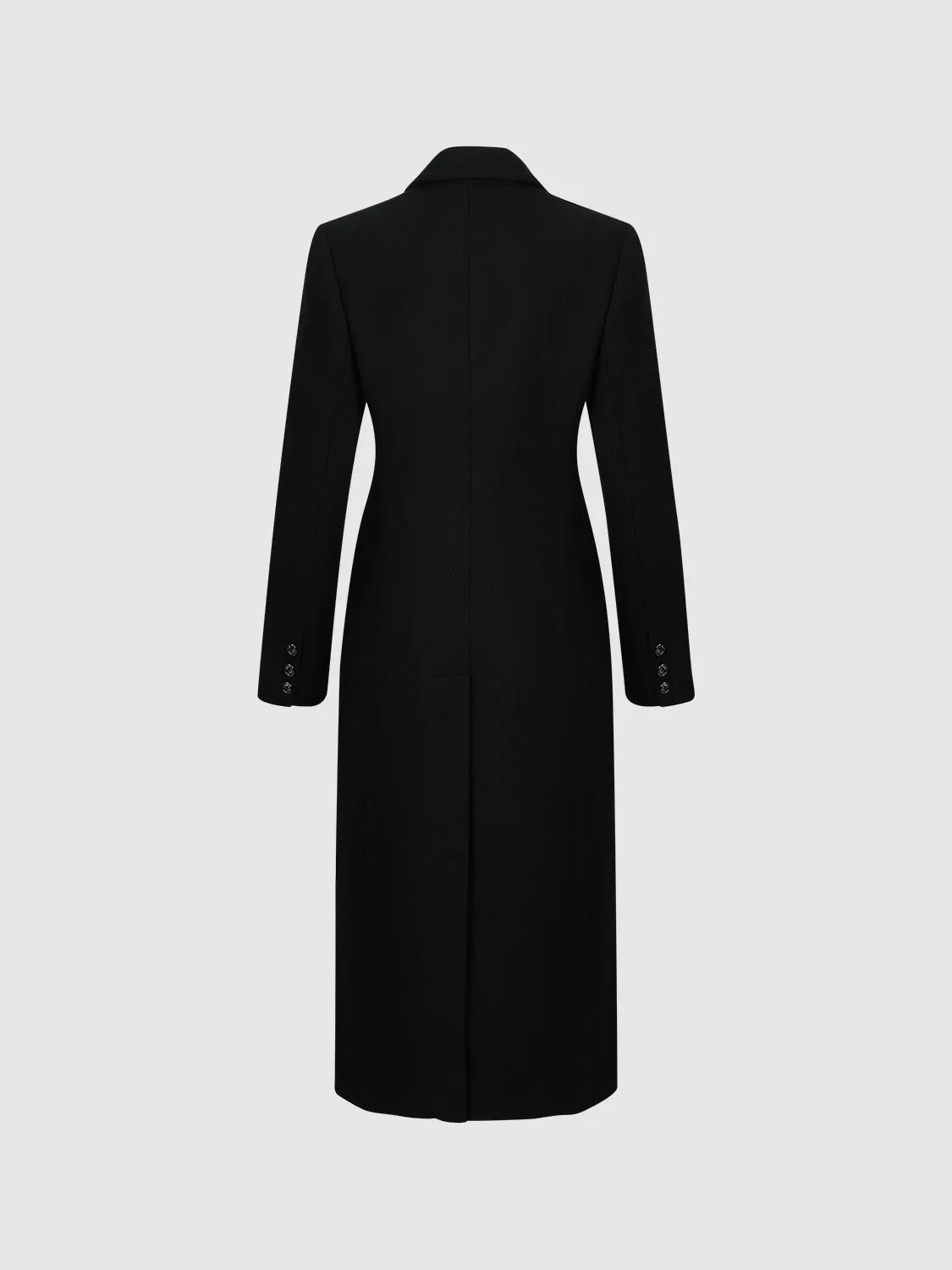 Notched Collar Coats sold by Urban Revivo product image thumbnail 2