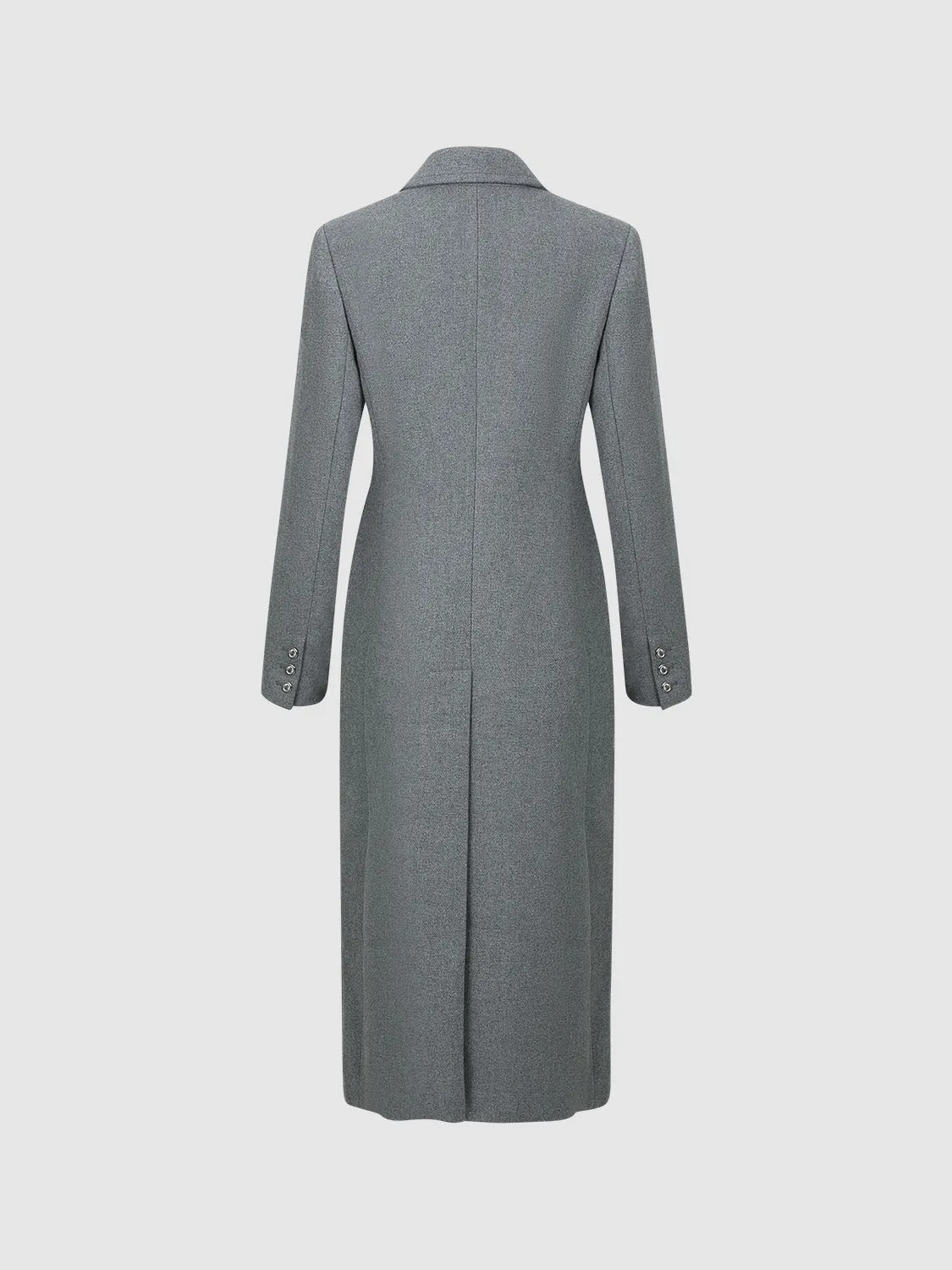 Notched Collar Coats sold by Urban Revivo product image thumbnail 4