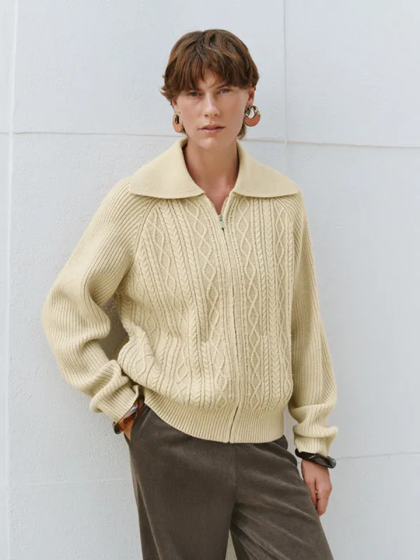 Wide Lapel Loose Knitted T-Shirts sold by Urban Revivo