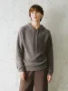 Hoodie Loose Knitted T-Shirts sold by Urban Revivo