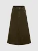 Maxi A-Line Denim Skirts sold by Urban Revivo