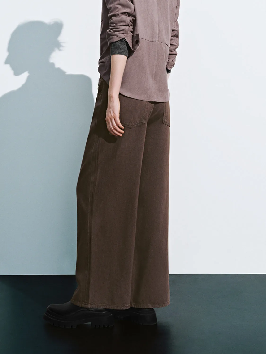 Drawstring Straight Denim Jeans sold by Urban Revivo product image thumbnail 3