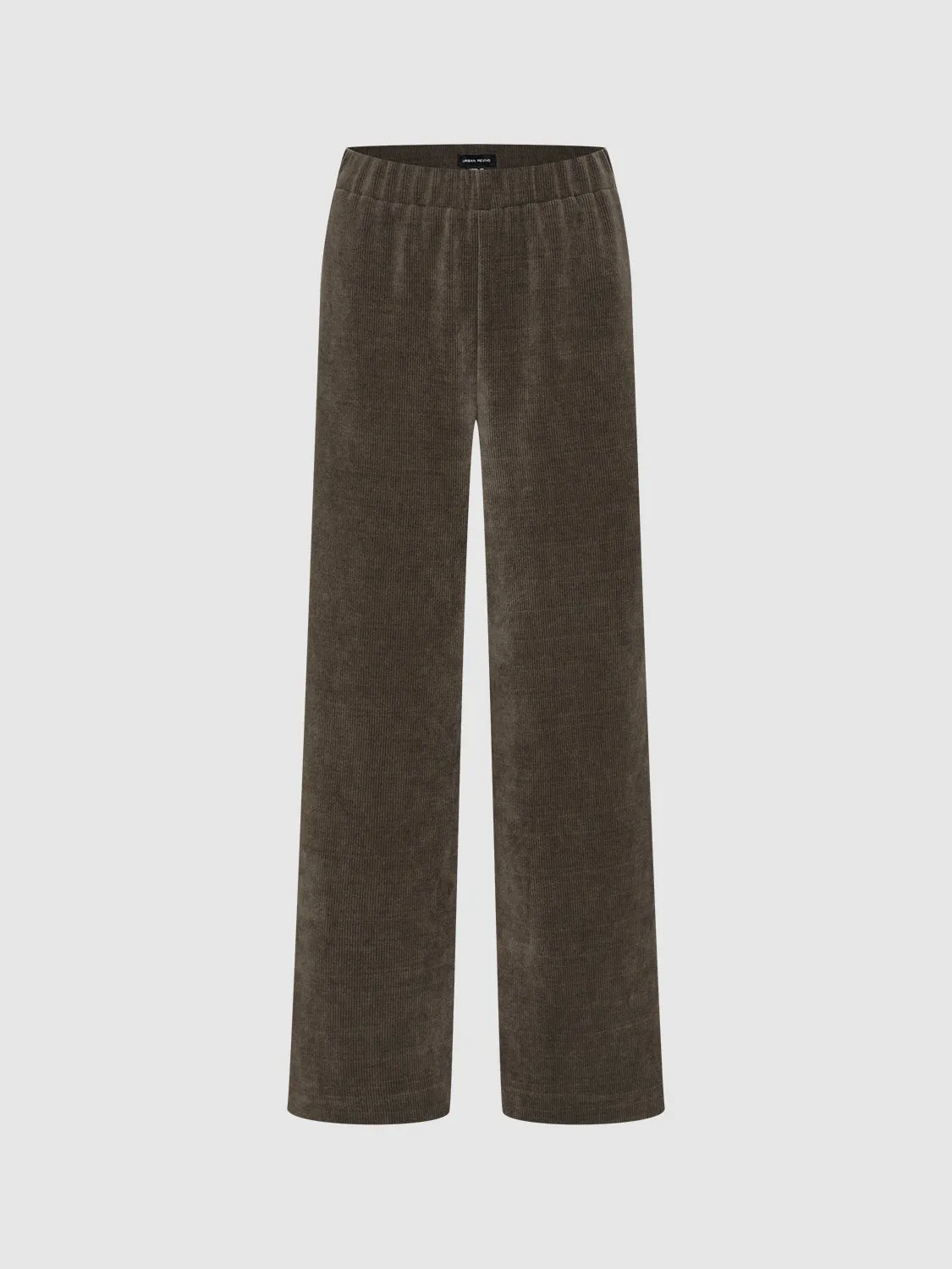 Straight Wide-Leg Pants sold by Urban Revivo