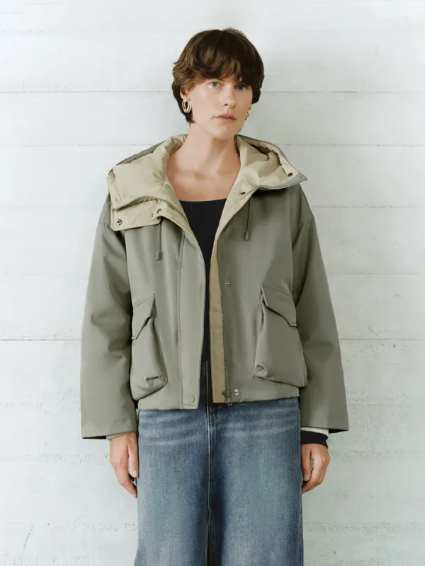 Oversized Hoodie Down Outerwear sold by Urban Revivo