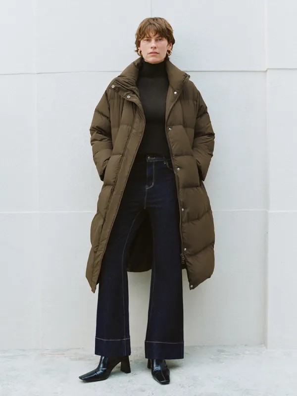 Maxi Hoodie Padded Down Outerwear sold by Urban Revivo