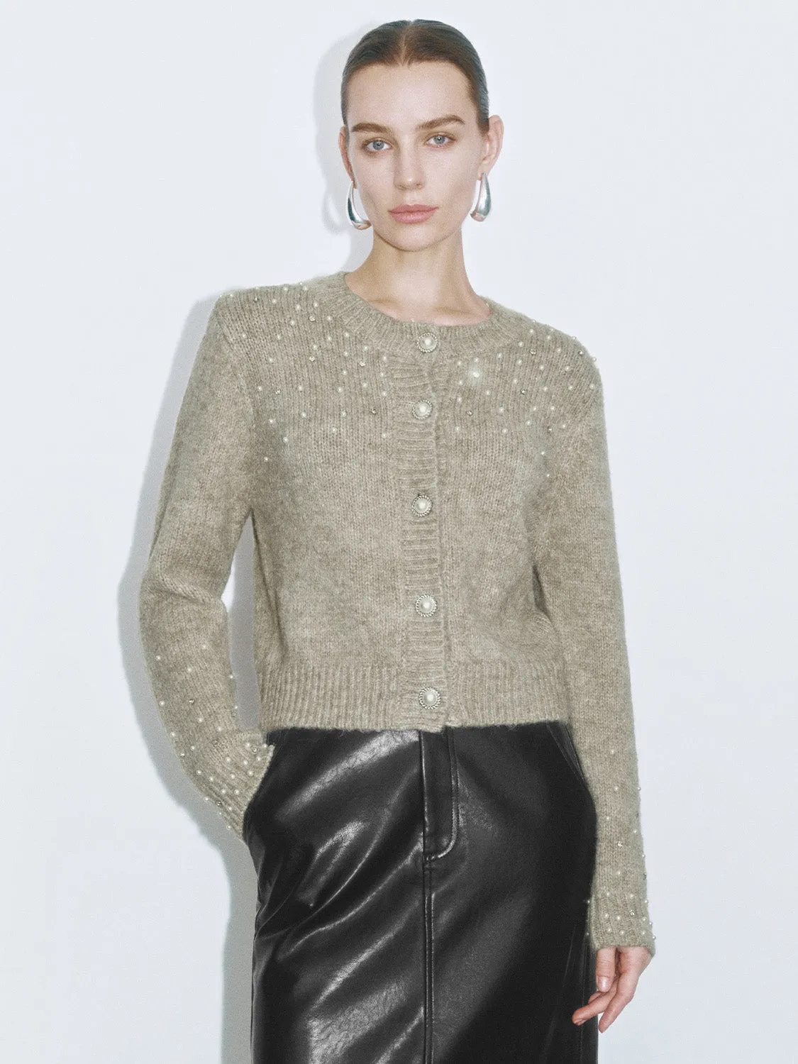 Cropped Knitted Cardigans sold by Urban Revivo
