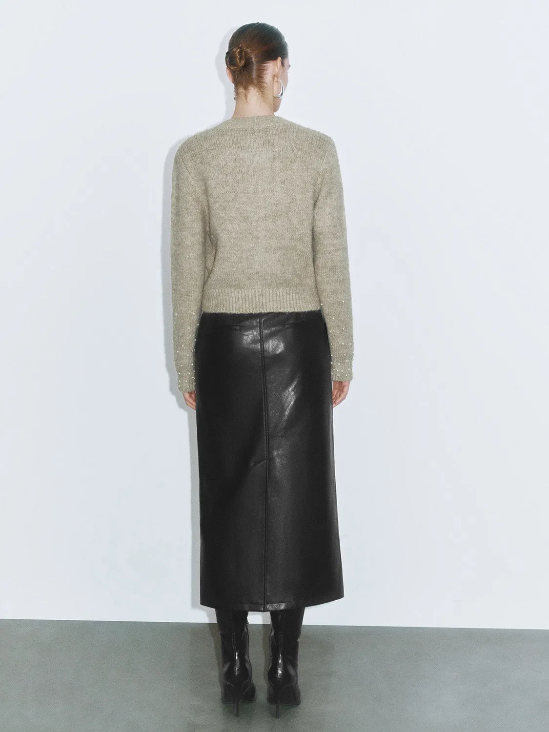 Cropped Knitted Cardigans sold by Urban Revivo product image thumbnail 3