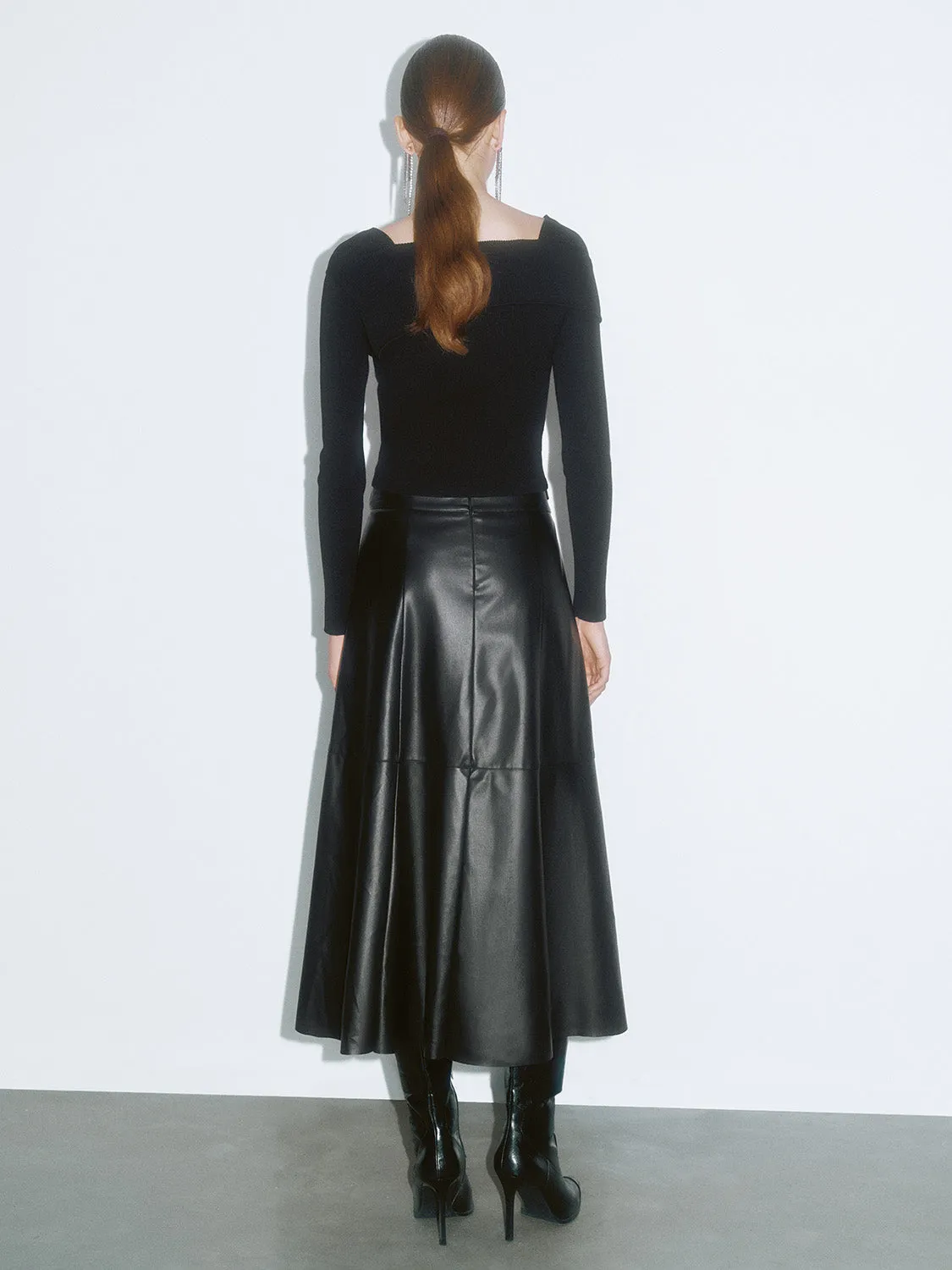 Flared A-Line Skirts sold by Urban Revivo product image thumbnail 4