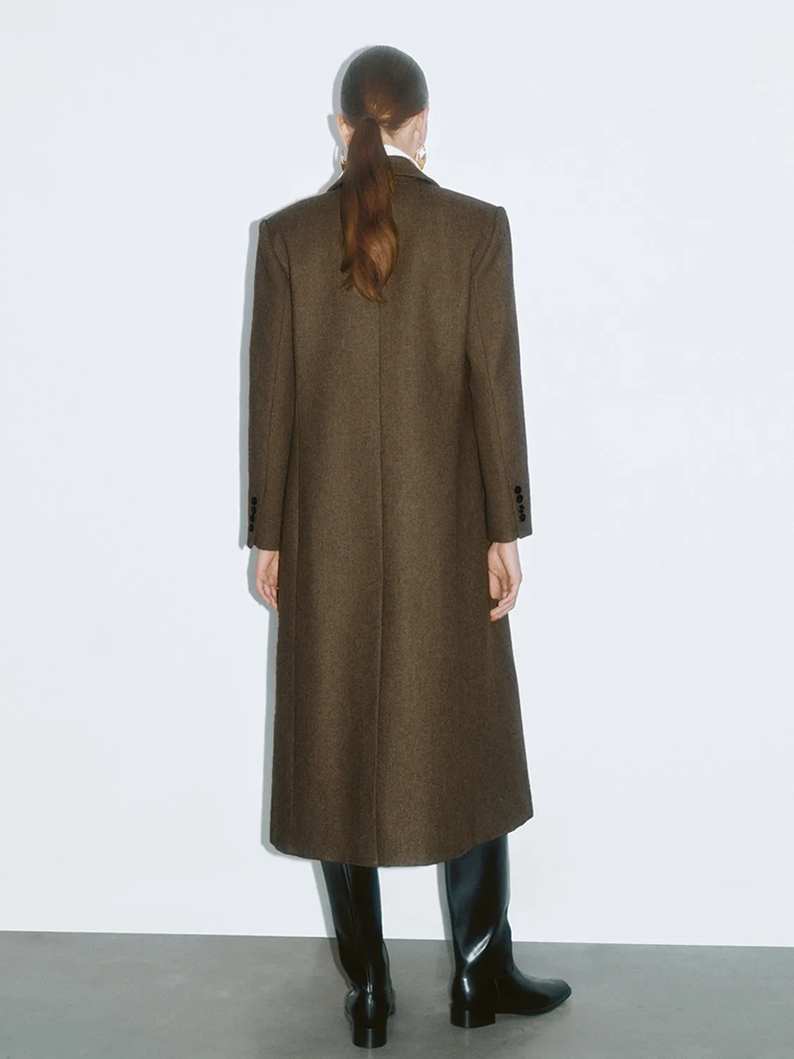 Double Breasted Maxi Coats sold by Urban Revivo product image thumbnail 2