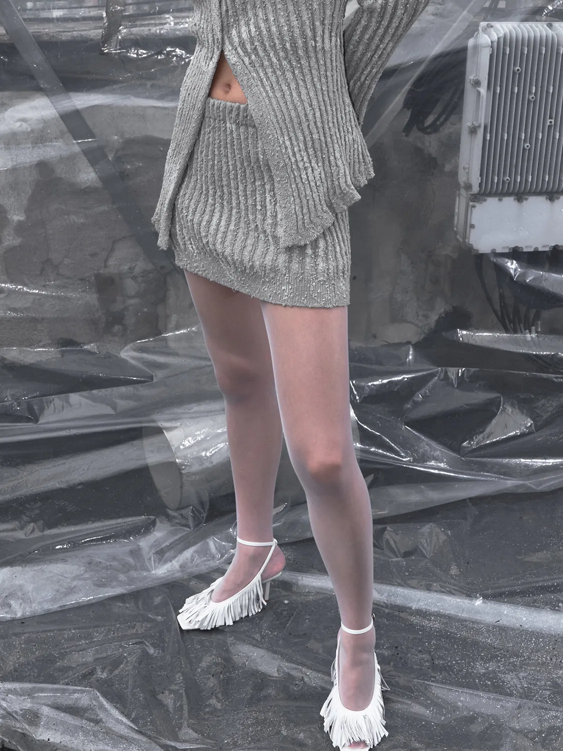 Skinny Knitted Mini Skirts sold by Urban Revivo product image thumbnail 2