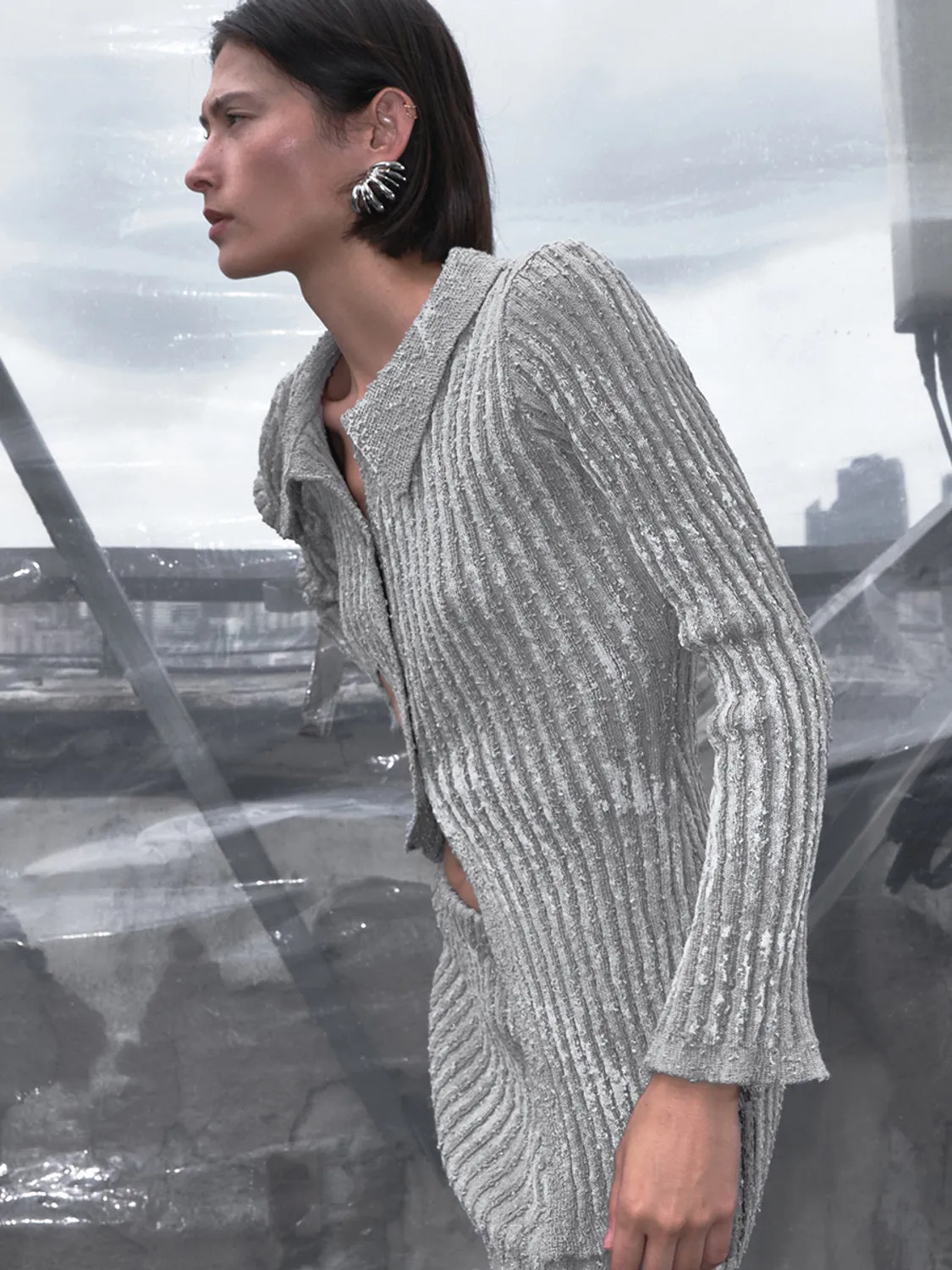 Skinny Knitted Cardigans sold by Urban Revivo product image thumbnail 2