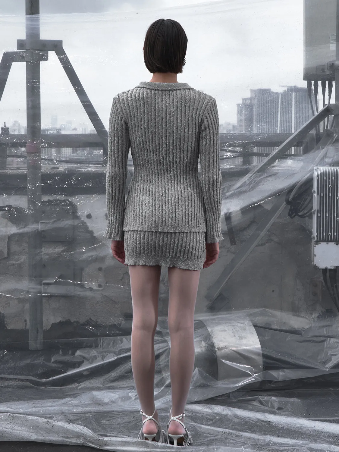 Skinny Knitted Cardigans sold by Urban Revivo product image thumbnail 3
