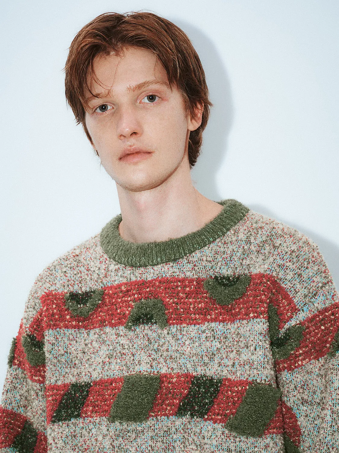 Regular Crew Neck Knitted T-Shirts sold by Urban Revivo product image thumbnail 5