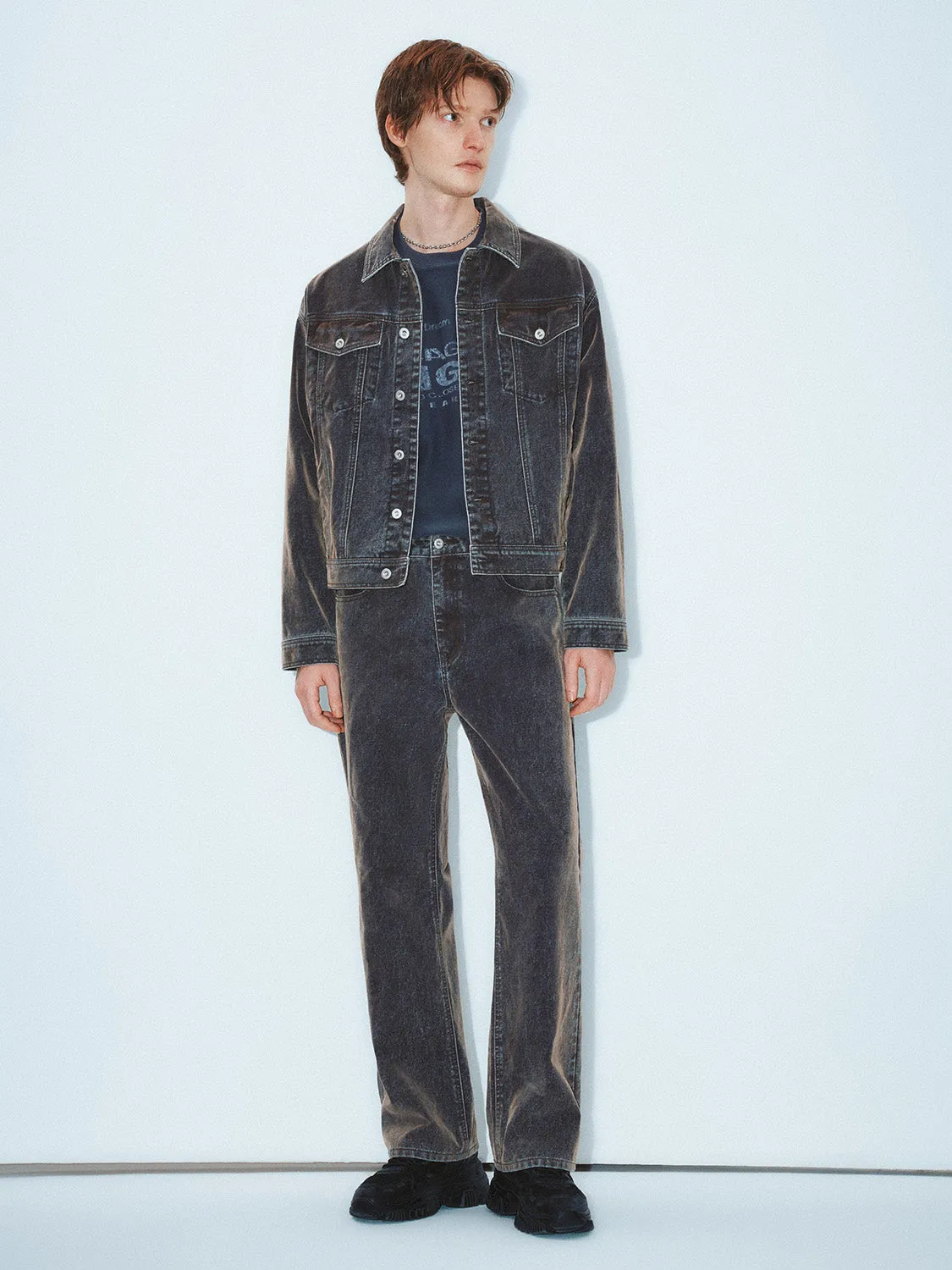 Denim Straight Jeans sold by Urban Revivo product image thumbnail 5