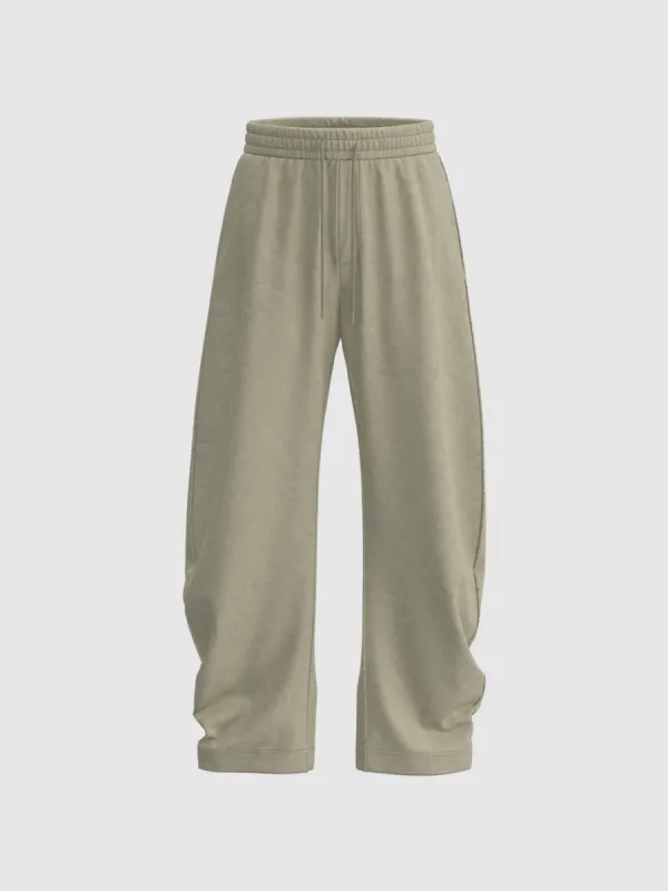 Loose Elastic Wide-Leg Pants sold by Urban Revivo