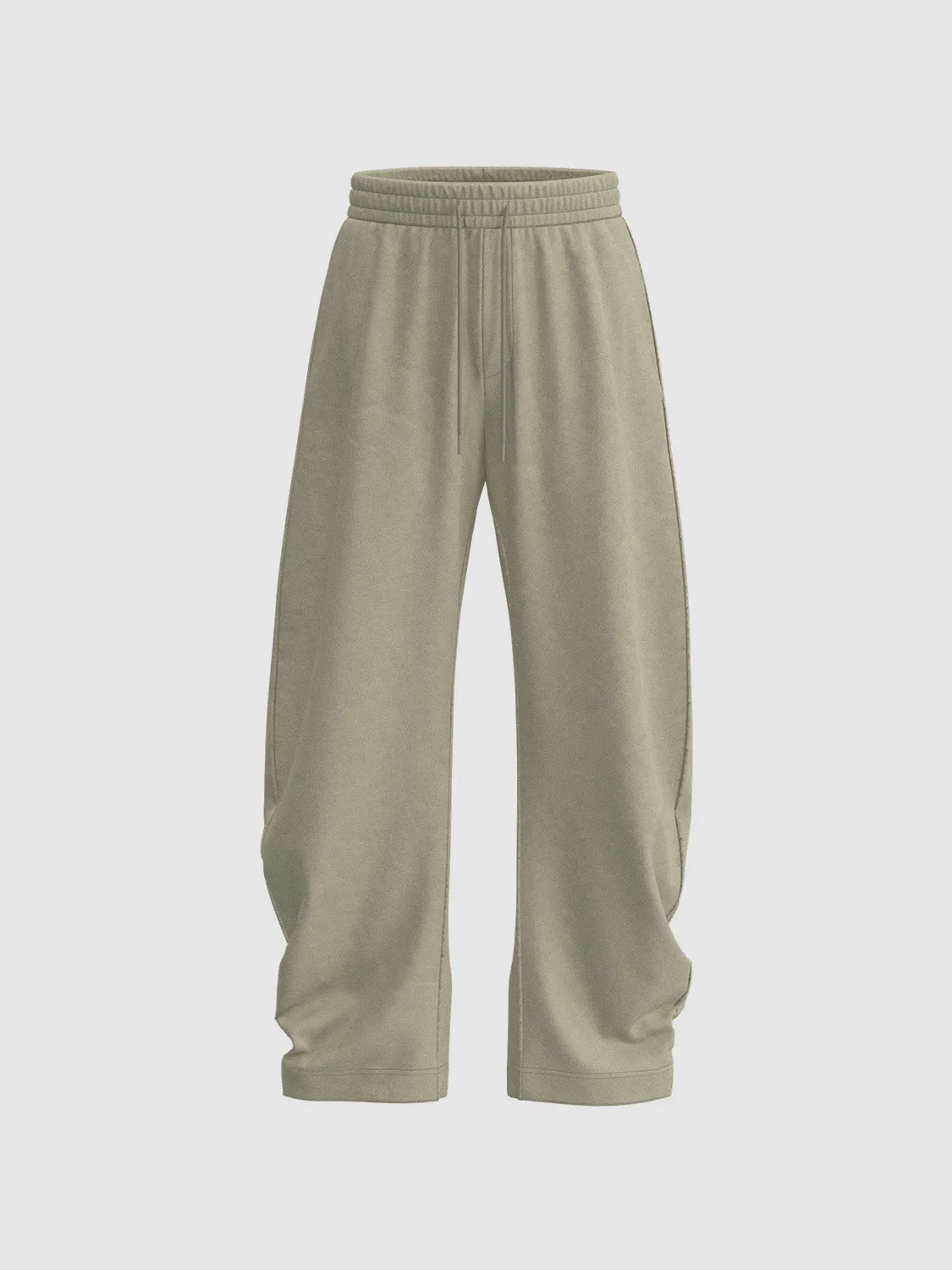 Loose Elastic Wide-Leg Pants sold by Urban Revivo