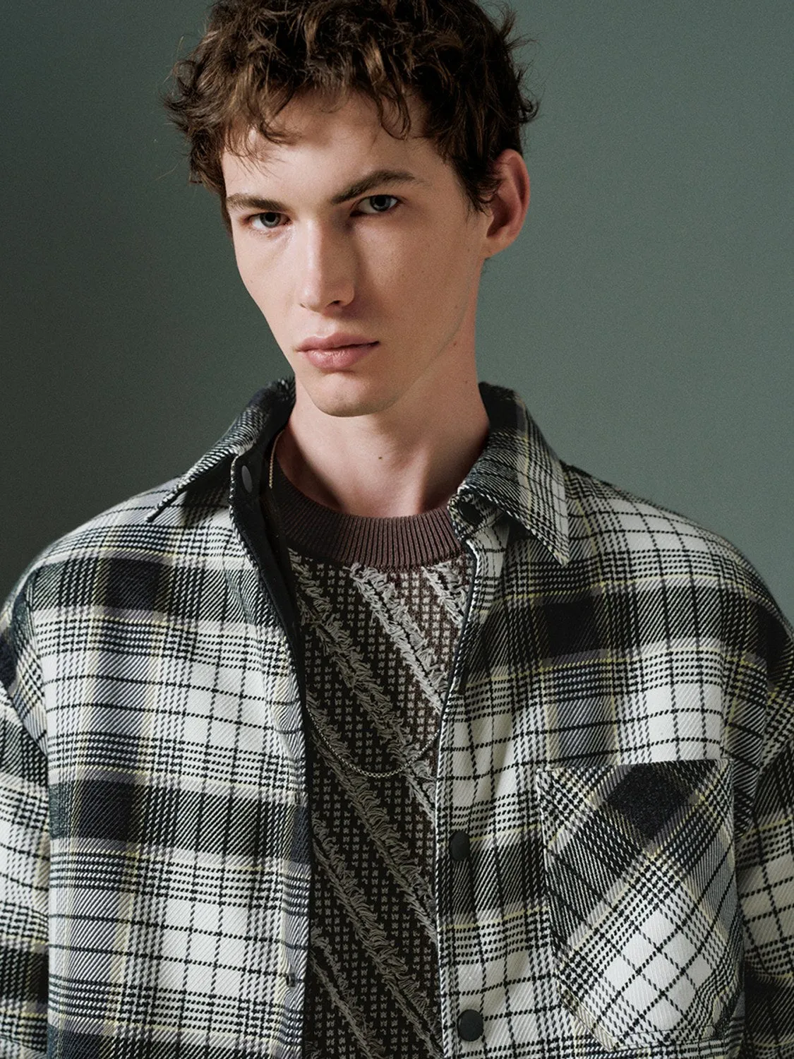 Plaid Padded Coats sold by Urban Revivo product image thumbnail 3