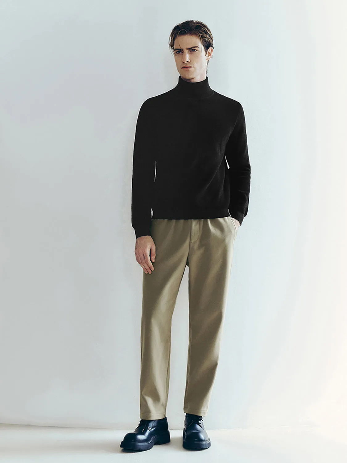 Turtle Neck Knitted T-Shirts sold by Urban Revivo product image thumbnail 2