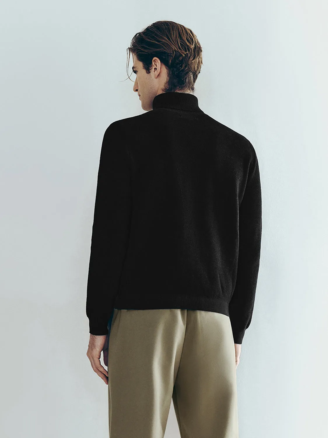 Turtle Neck Knitted T-Shirts sold by Urban Revivo product image thumbnail 3