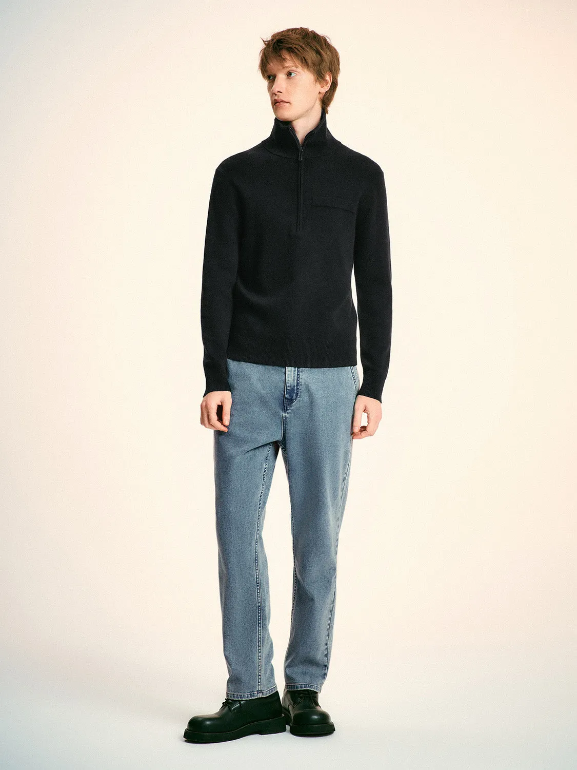 Washed Denim Jeans sold by Urban Revivo product image thumbnail 5