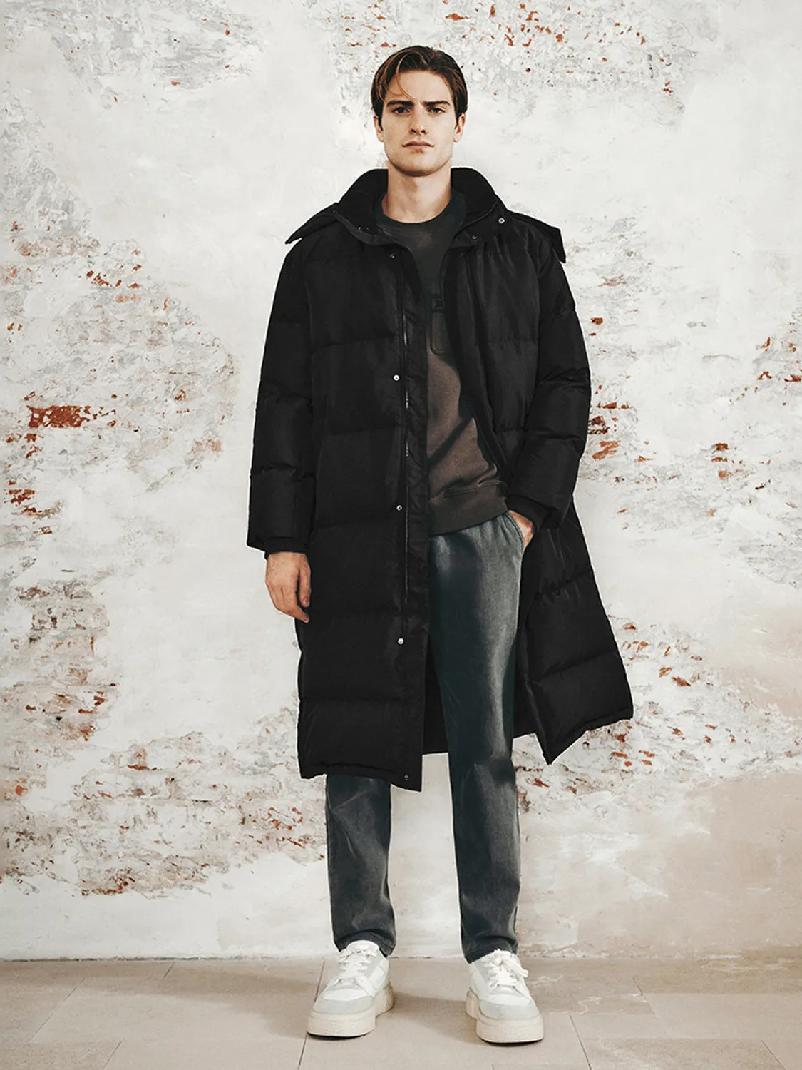 Loose Maxi Padded Down Outerwear sold by Urban Revivo