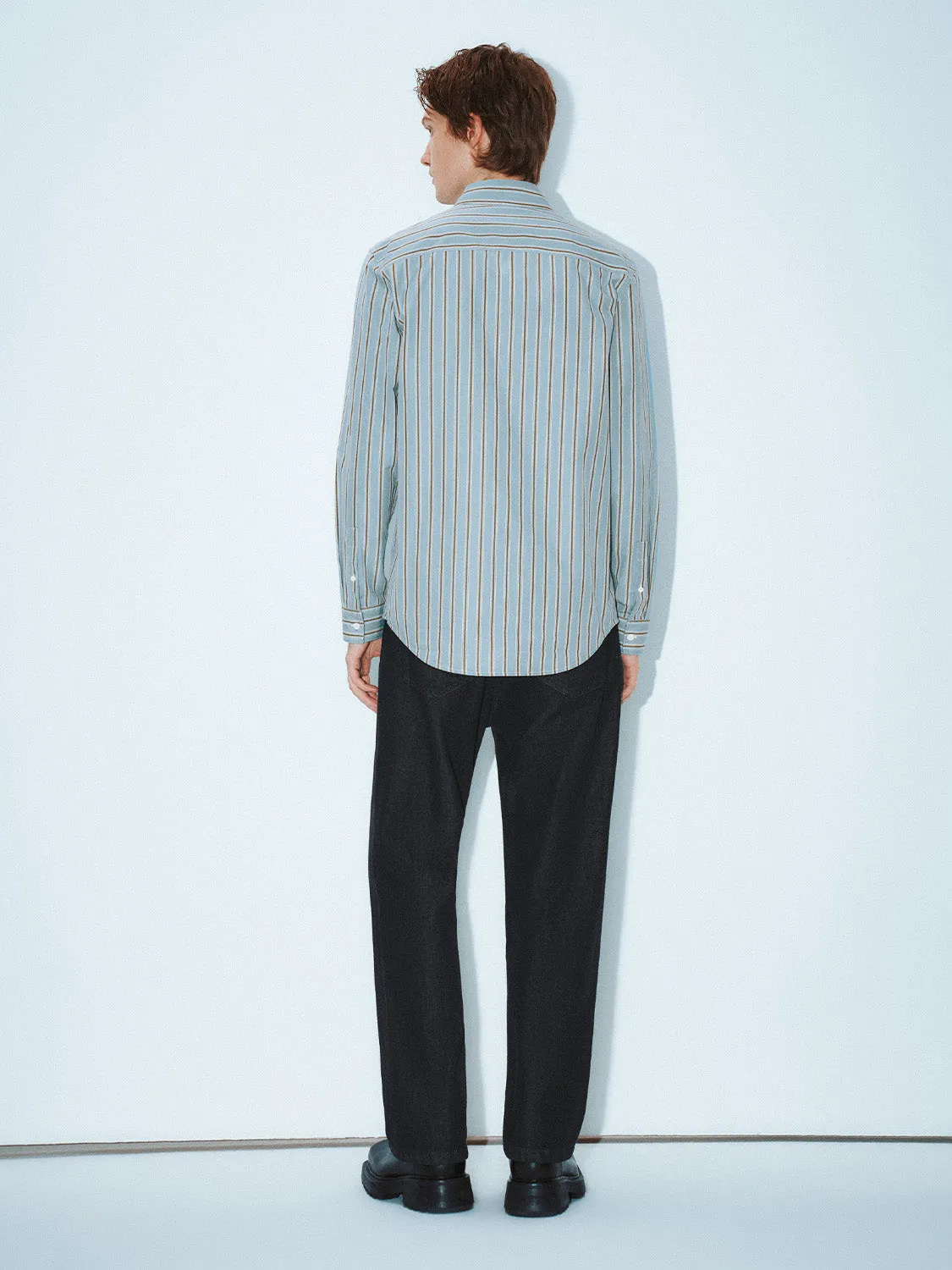 Regular Striped Long Sleeve Shirts sold by Urban Revivo product image thumbnail 3