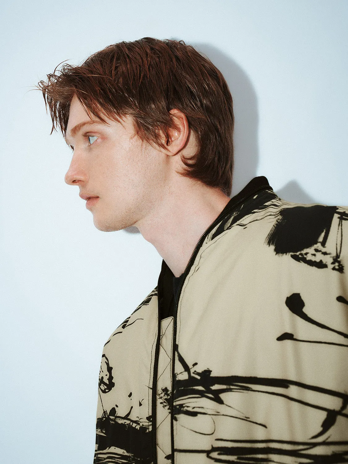 Scenery Printed Padded Bomber Jackets sold by Urban Revivo product image thumbnail 5