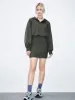 Zip Half Placket Loose Dresses sold by Urban Revivo