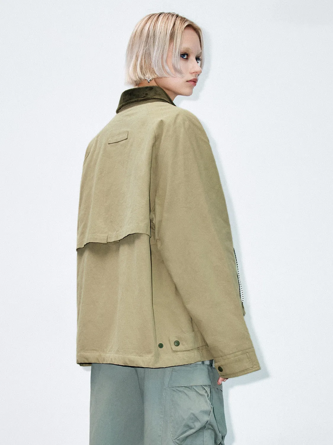 Press Button Loose Jackets sold by Urban Revivo product image thumbnail 3