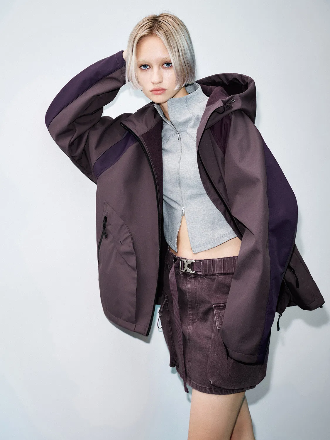 Patch Pocket Zip Up Front Jackets sold by Urban Revivo product image thumbnail 2