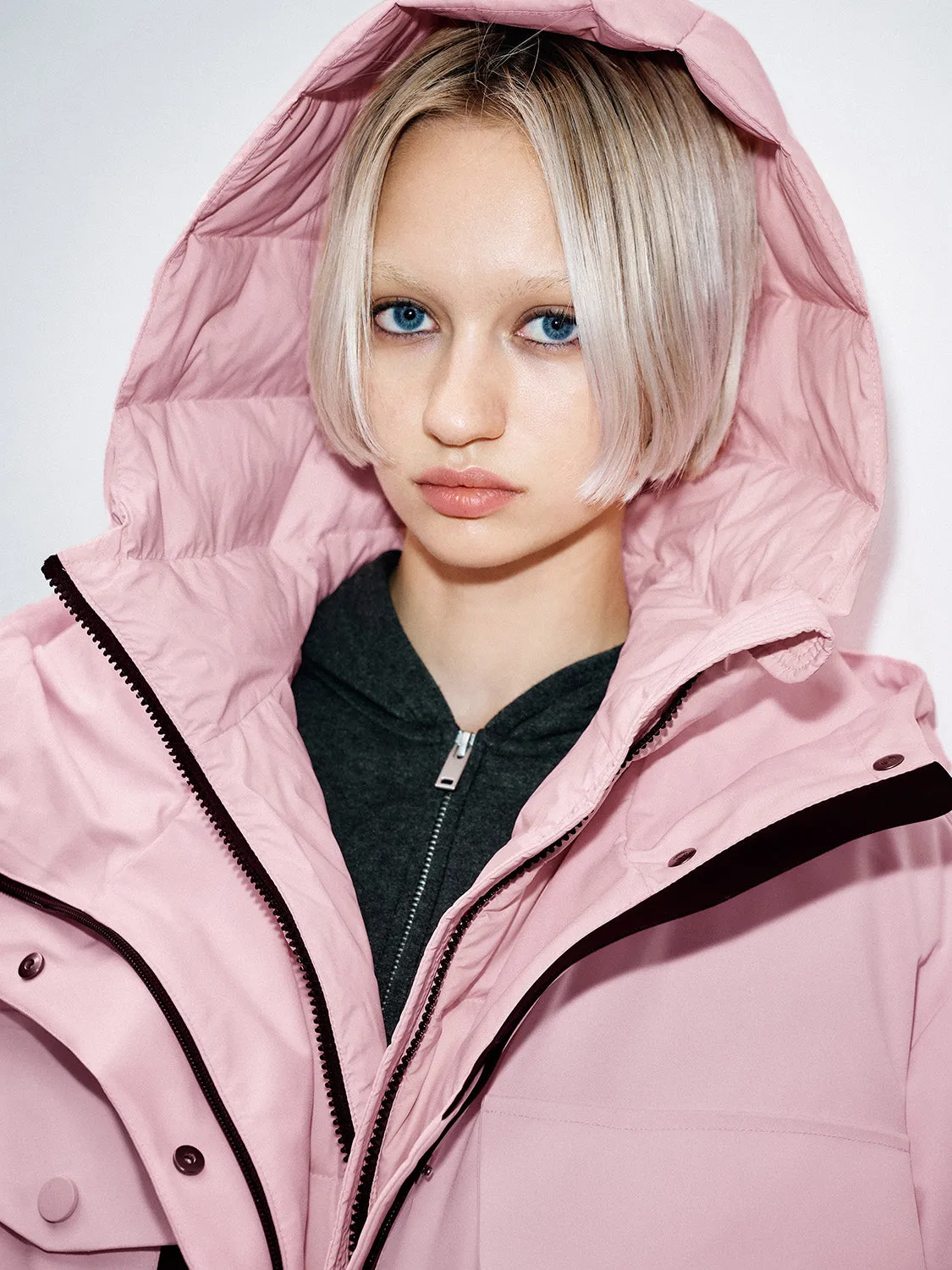 Loose Flap Pocket Down Outerwear sold by Urban Revivo product image thumbnail 5