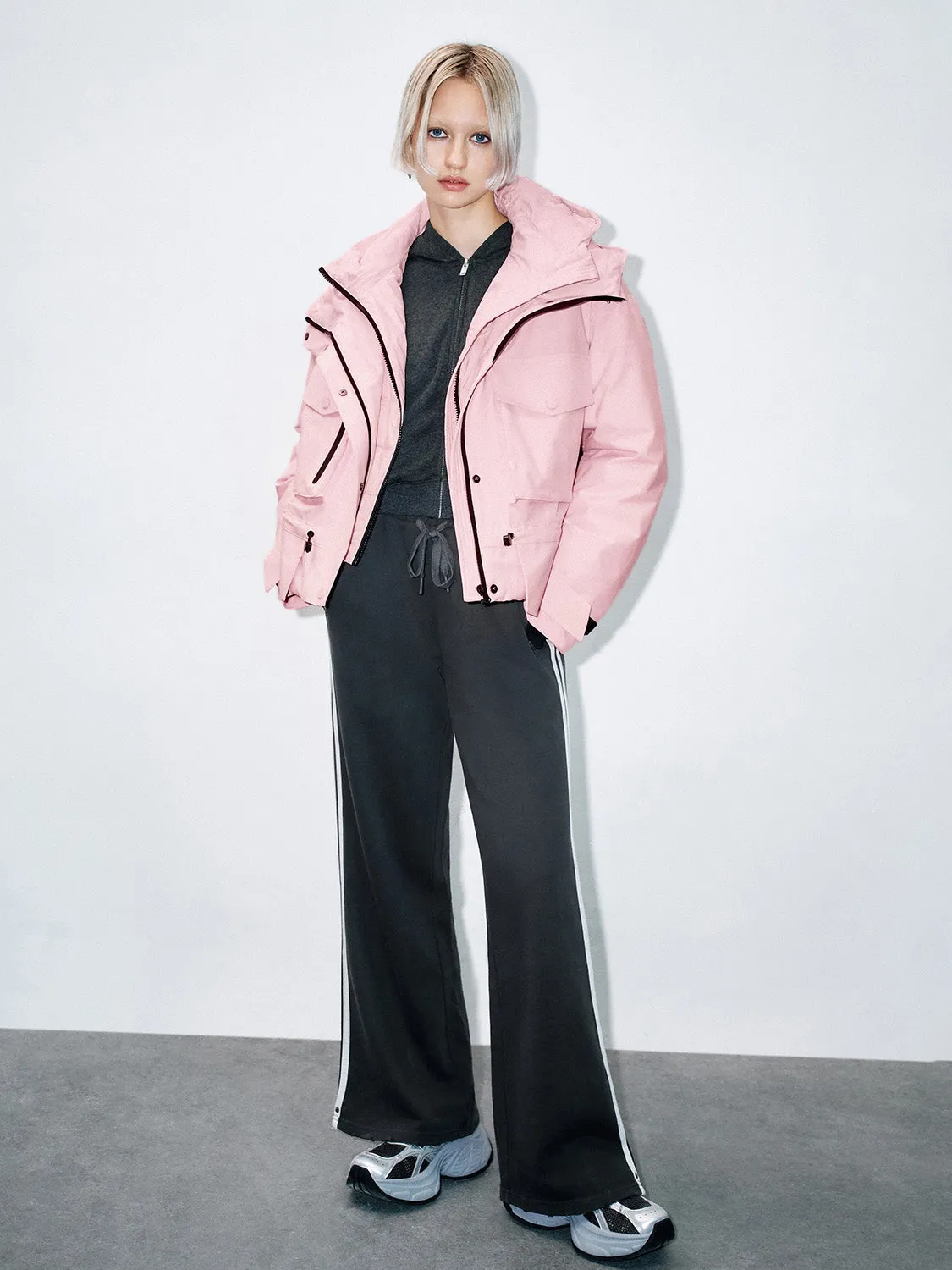 Loose Flap Pocket Down Outerwear sold by Urban Revivo product image thumbnail 4