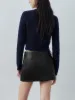 Crew Neck Skinny Knitted Cardigan sold by Urban Revivo
