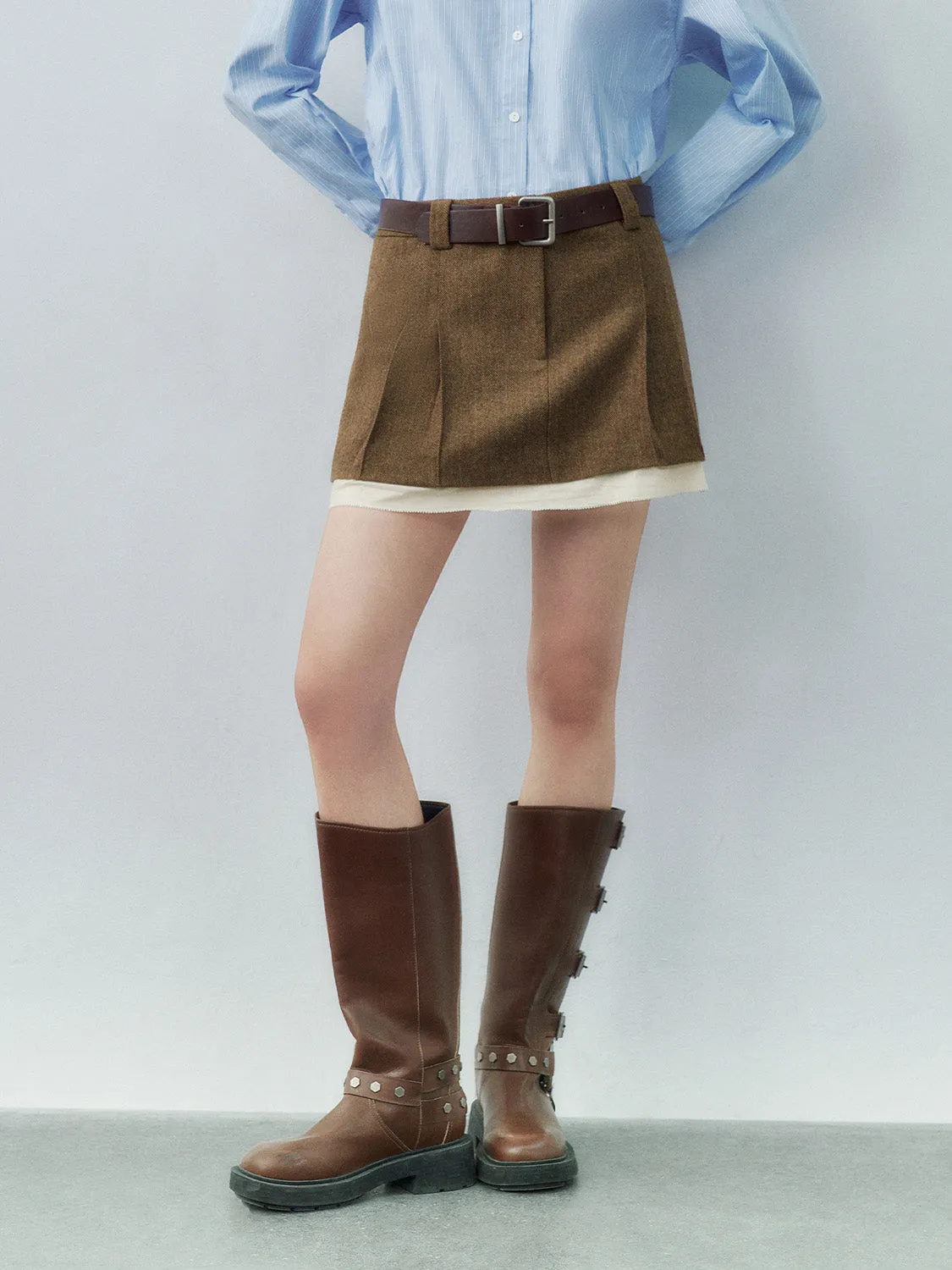 Mini Regular A-Line Skirts sold by Urban Revivo product image thumbnail 2