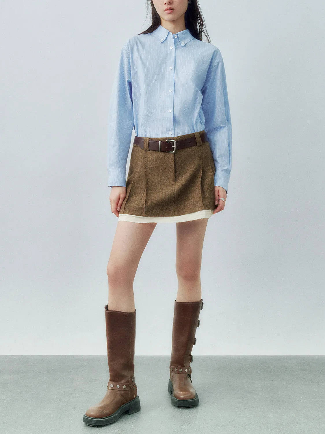 Mini Regular A-Line Skirts sold by Urban Revivo product image thumbnail 5