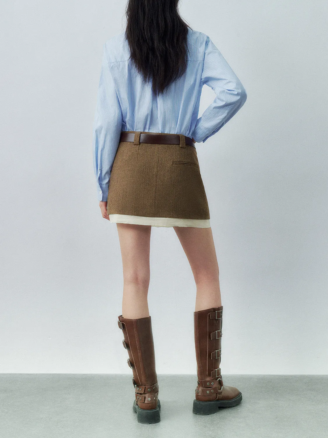 Mini Regular A-Line Skirts sold by Urban Revivo product image thumbnail 4