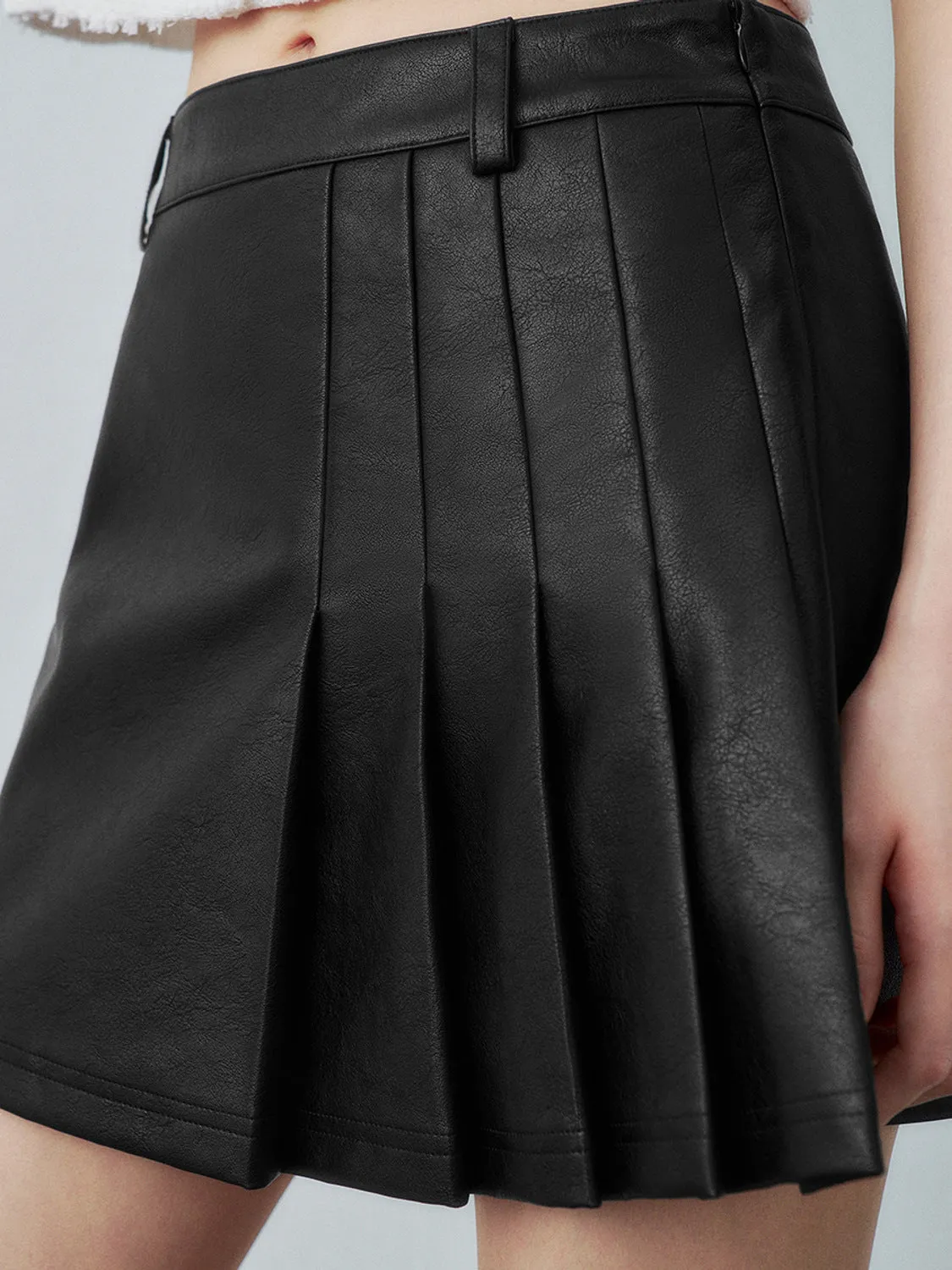 Mini Pleated A-Line Skirts sold by Urban Revivo product image thumbnail 4