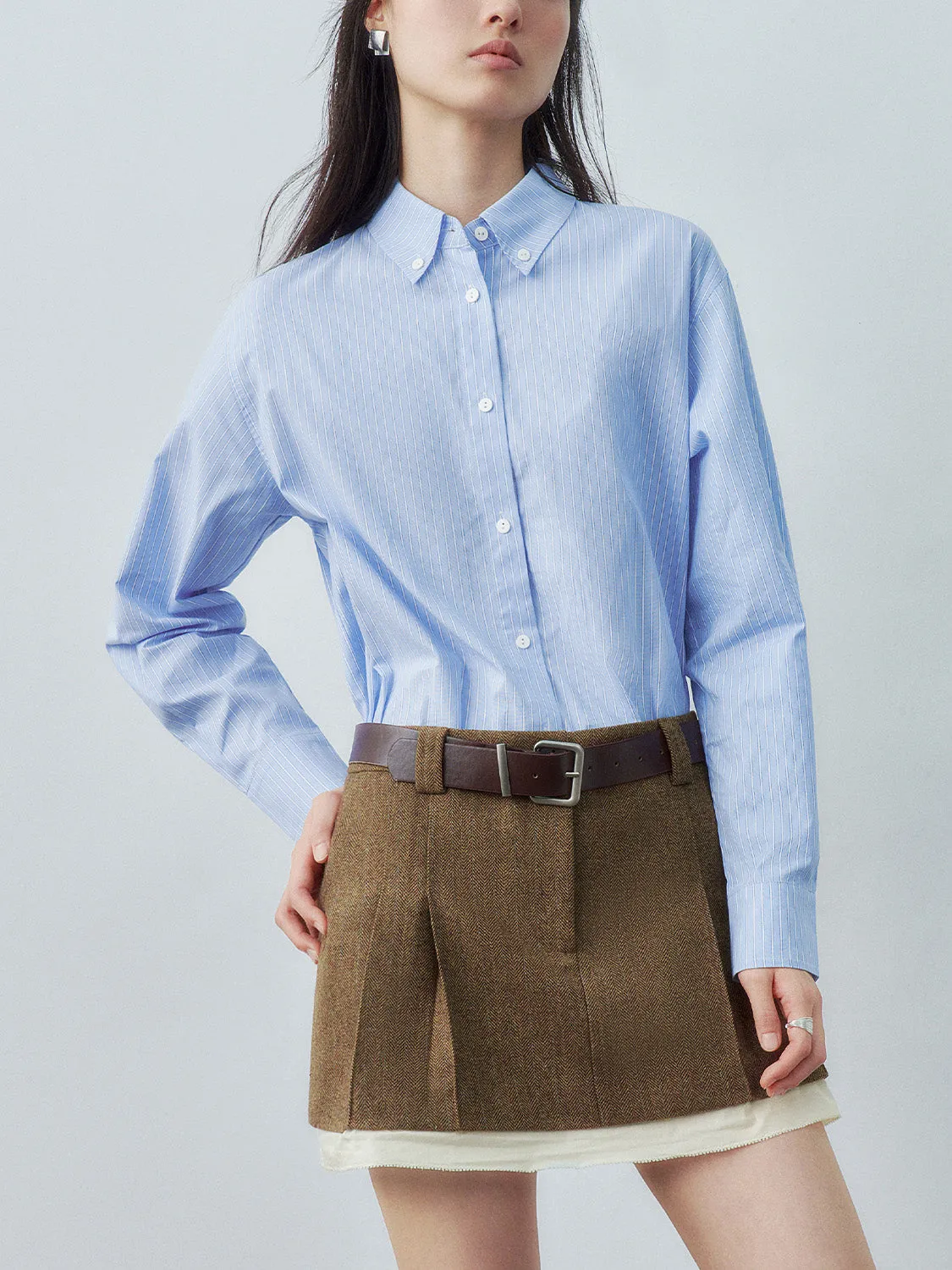 Button Down Long Sleeve Shirts sold by Urban Revivo