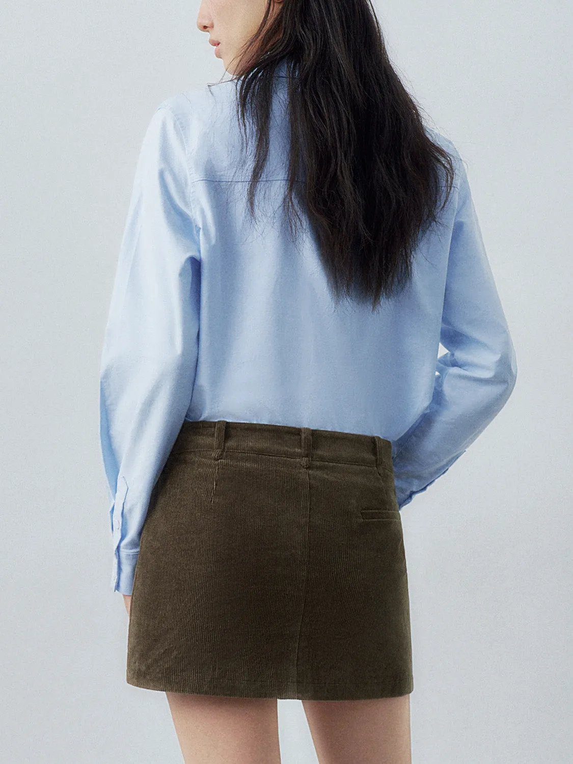 Button Down Long Sleeve Shirts sold by Urban Revivo product image thumbnail 3