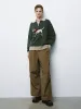 Dog Pattern Knitted T-Shirts sold by Urban Revivo