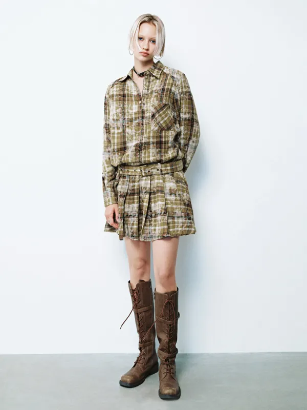 Plaid Straight Dresses sold by Urban Revivo