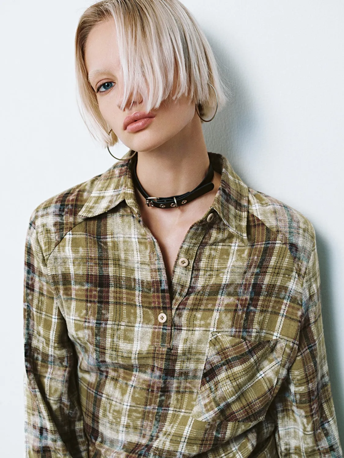 Plaid Straight Dresses sold by Urban Revivo product image thumbnail 5